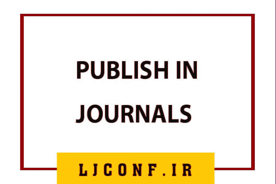 PUBLISH IN JOURNALS PUBLISH IN JOURNALS